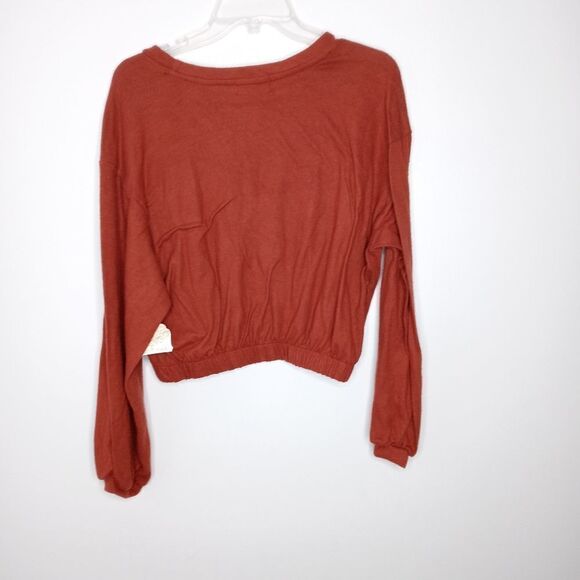 Altar's burnt orange blouse size large - Picture 8 of 8